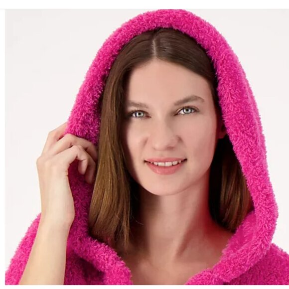 BumbleBella by Jill Martin Women Wrap ~ Hooded One Size Missy Black A605344 - Picture 3 of 8